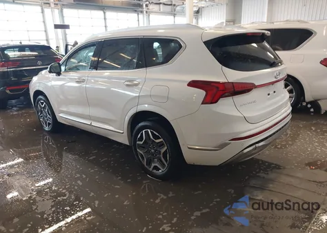 2021 Hyundai Santa Fe Calligraphy from USA, damaged, VIN 5NMS5DAL4MH311947